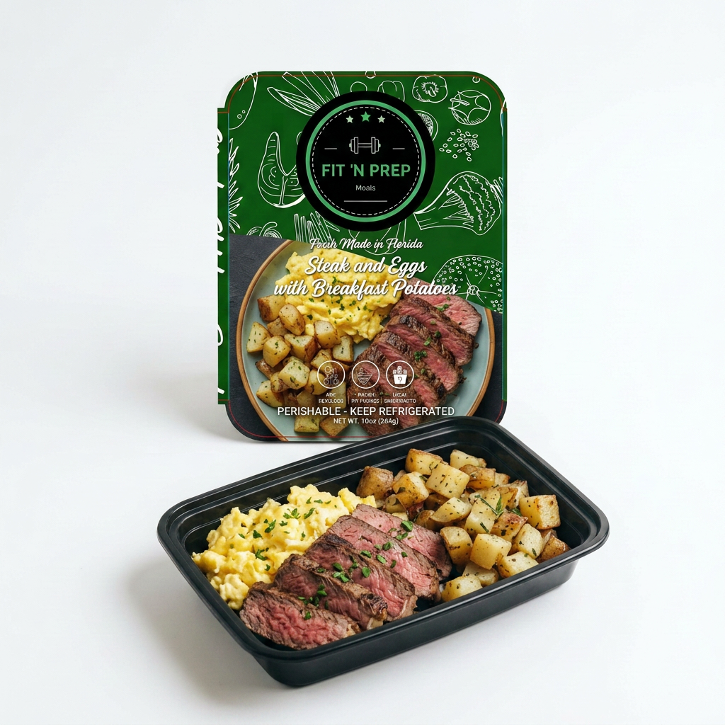 Steak and Eggs with Roasted Potatoes