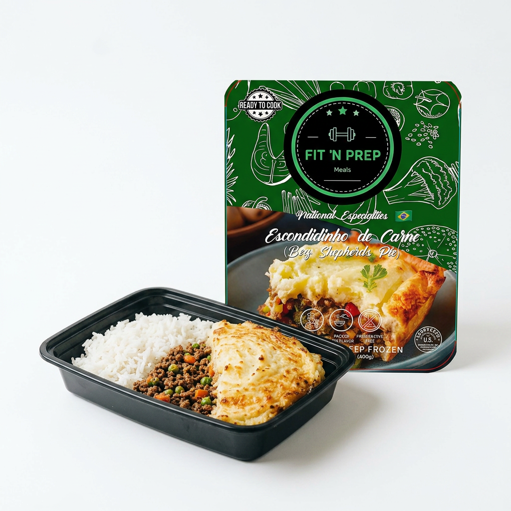 Beef Shepherd's Pie — single-compartment tray with retail sleeve